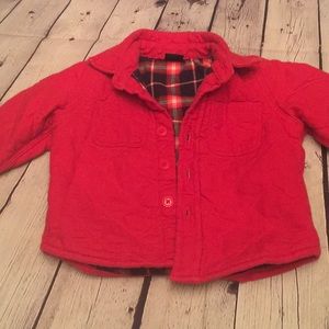 ::BABY GAP:: quilted flannel jacket